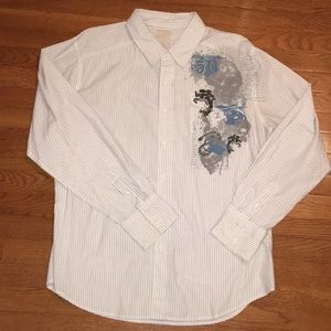 Men's long sleeve button up